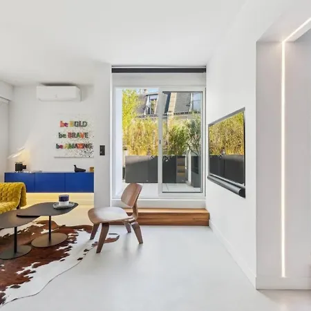 Penthouse Design & Luxury Terrace * Paříž